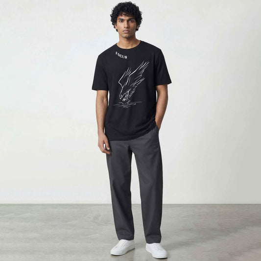 Focus Regular Tshirt Black
