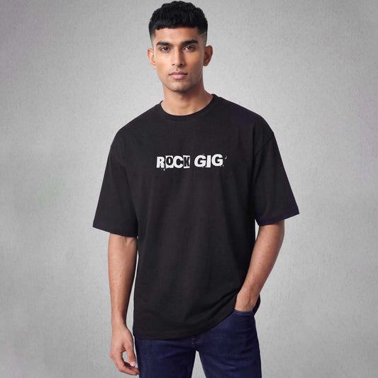 Rockgig Oversized Tshirt Black
