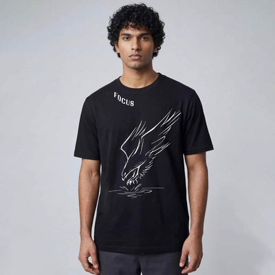 Focus Regular Tshirt Black