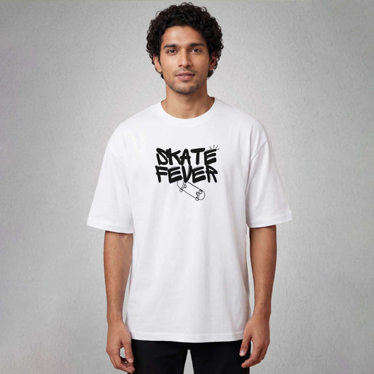 Skate Oversized Tshirt White