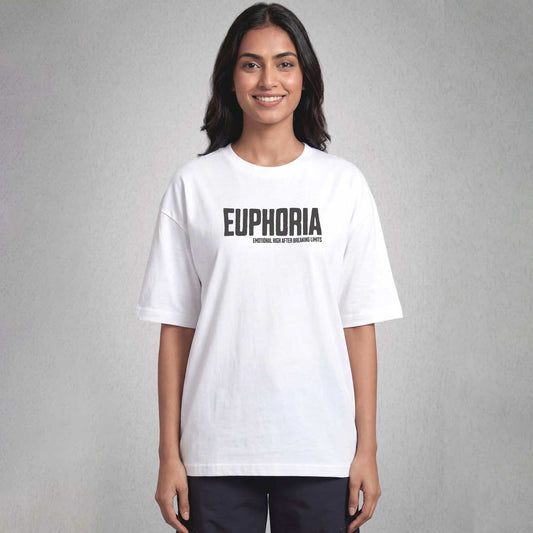 Euphoria Oversized Tshirt White