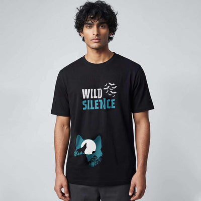 Wild Silence Regular Tshirt Black