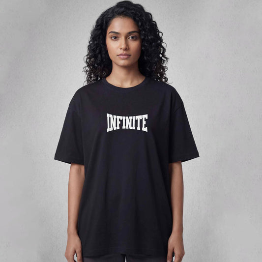 Infinite Oversized Tshirt Black