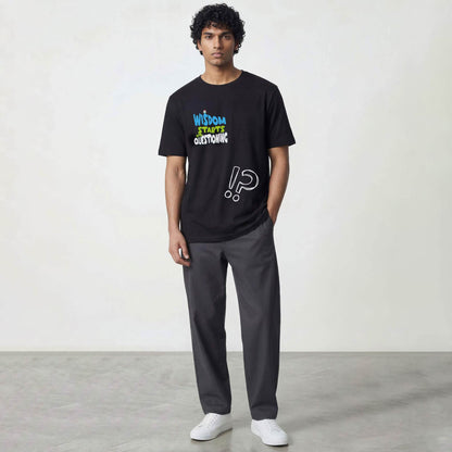 Wisdom Regular Tshirt Black
