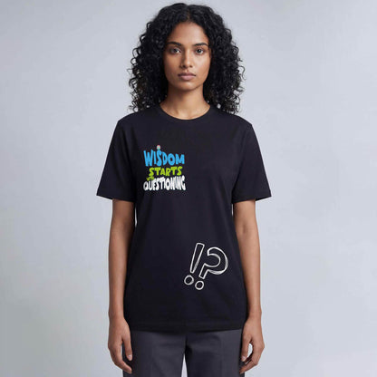 Wisdom Regular Tshirt Black