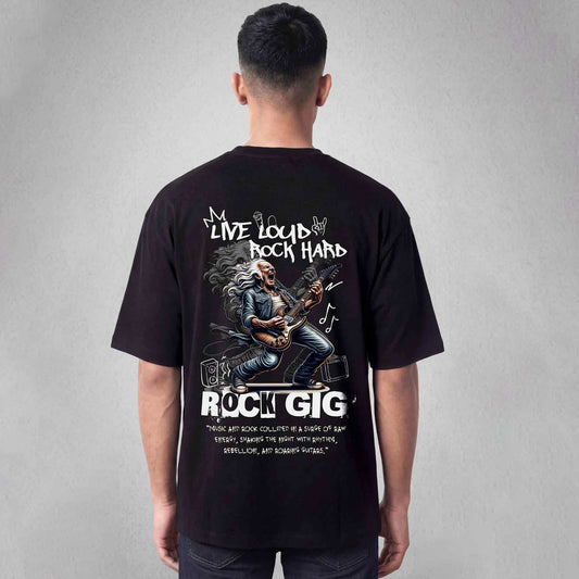 Rockgig Oversized Tshirt Black