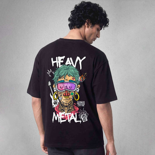 Rockstar Oversized Tshirt Black