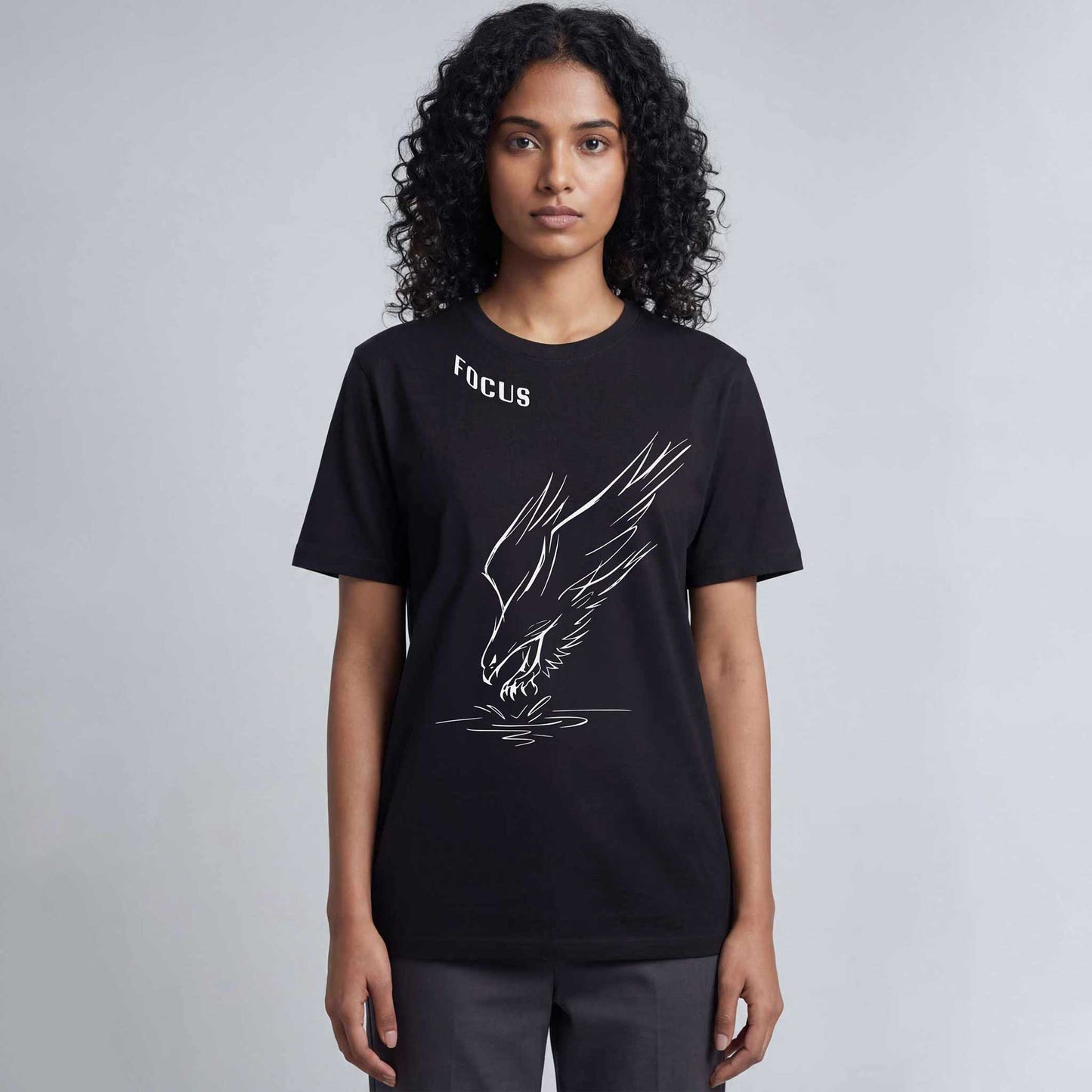 Focus Regular Tshirt Black