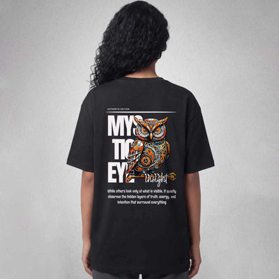 Mystic Oversized Tshirt Black