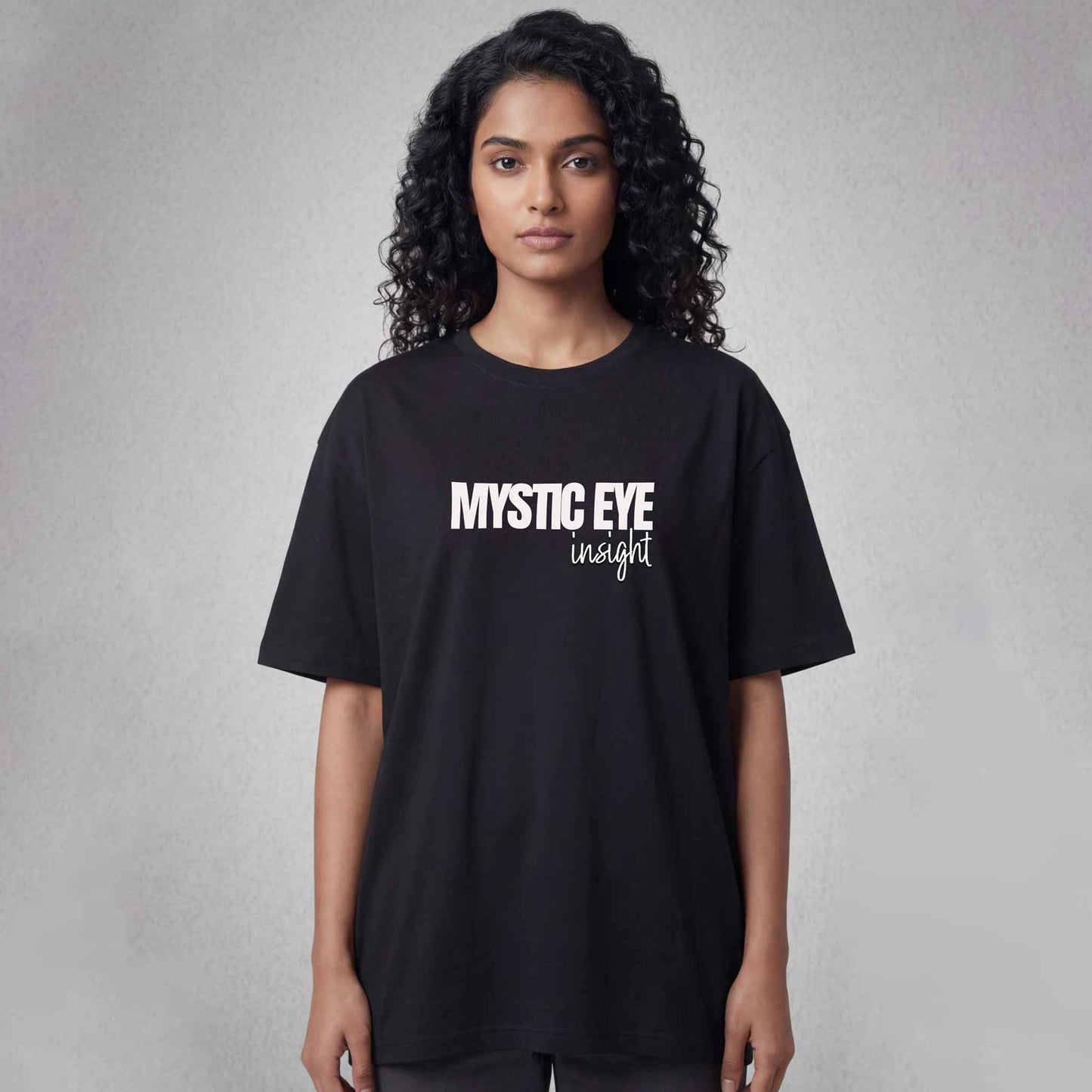Mystic Oversized Tshirt Black