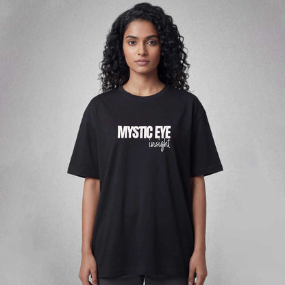 Mystic Oversized Tshirt Black