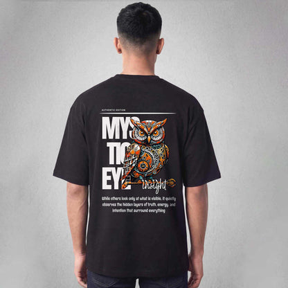 Mystic Oversized Tshirt Black