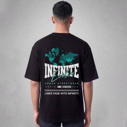Infinite Oversized Tshirt Black