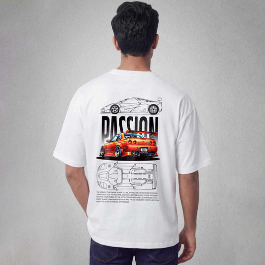 Passion Oversized Tshirt White