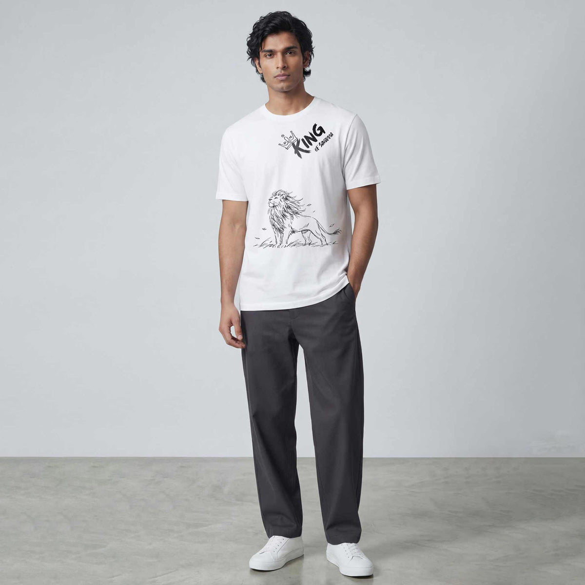 King Regular Tshirt White