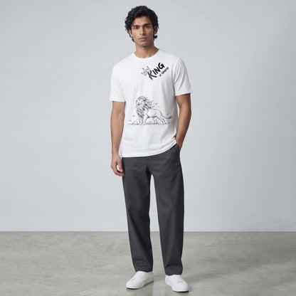 King Regular Tshirt White