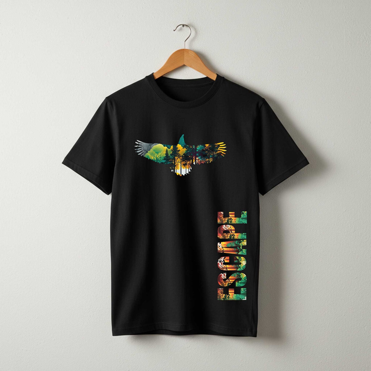 Escape Regular Tshirt Black
