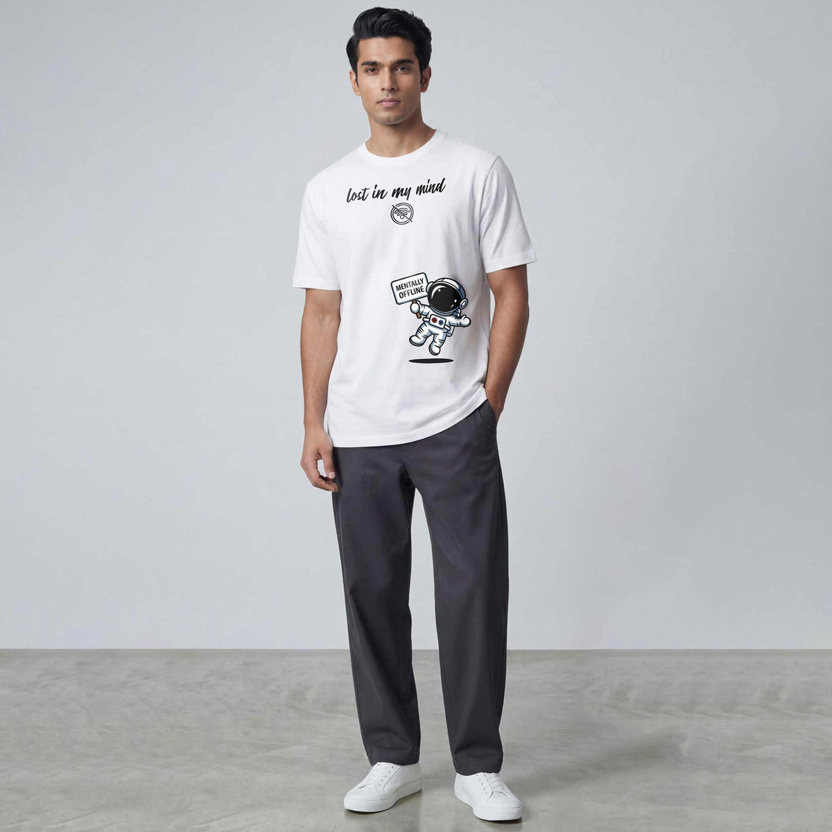 Offline Regular Tshirt White