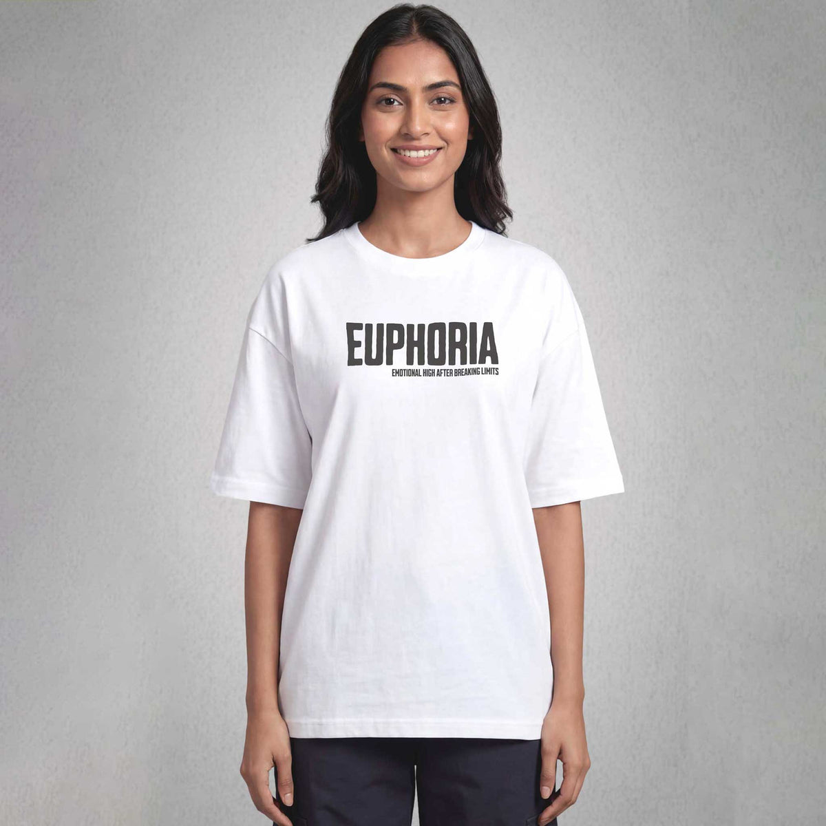 Euphoria Oversized Tshirt White