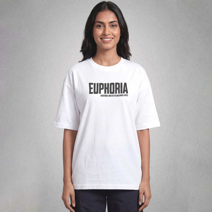 Euphoria Oversized Tshirt White