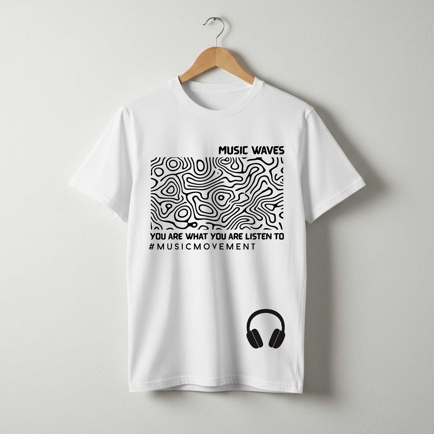 Waves Regular Tshirt White