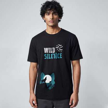 Wild Silence Regular Tshirt Black