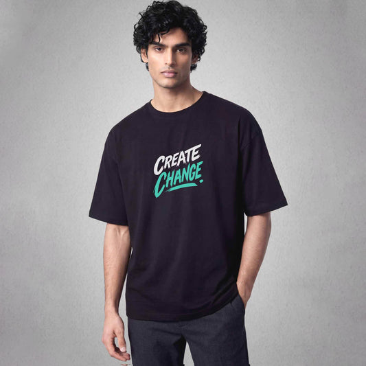 Disrupt Oversized Tshirt Black