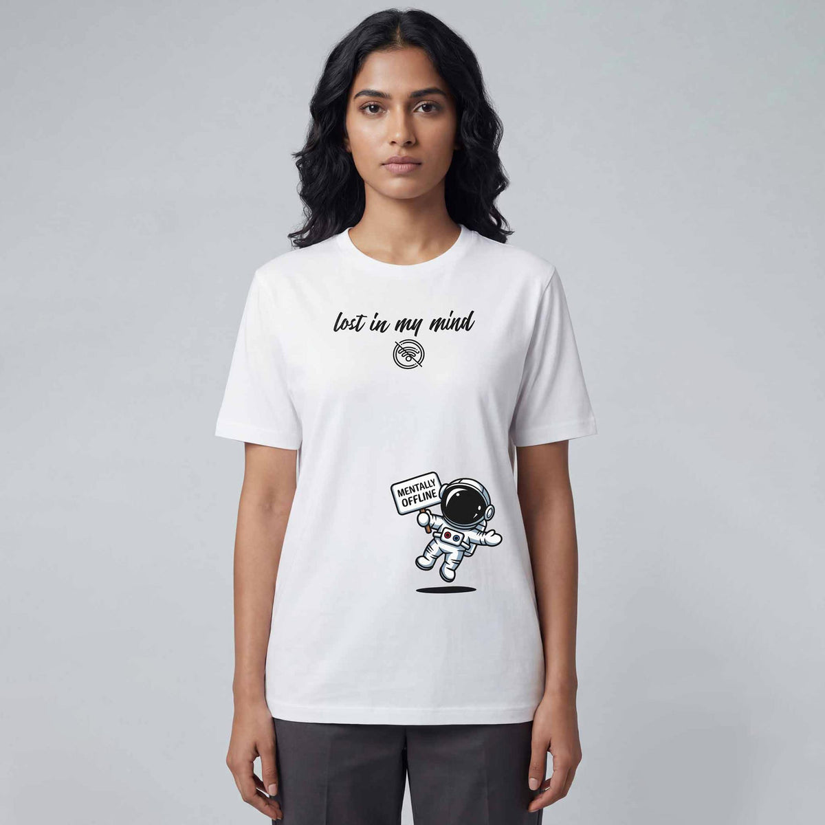 Offline Regular Tshirt White
