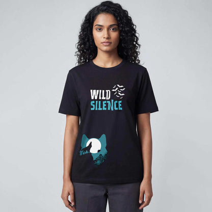Wild Silence Regular Tshirt Black