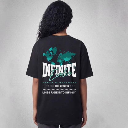 Infinite Oversized Tshirt Black