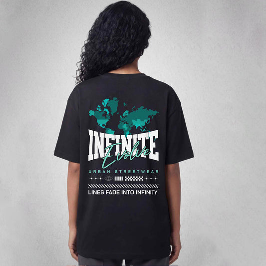 Infinite Oversized Tshirt Black