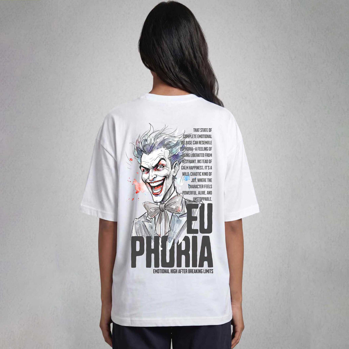 Euphoria Oversized Tshirt White