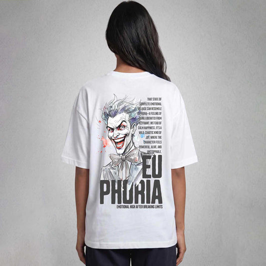 Euphoria Oversized Tshirt White