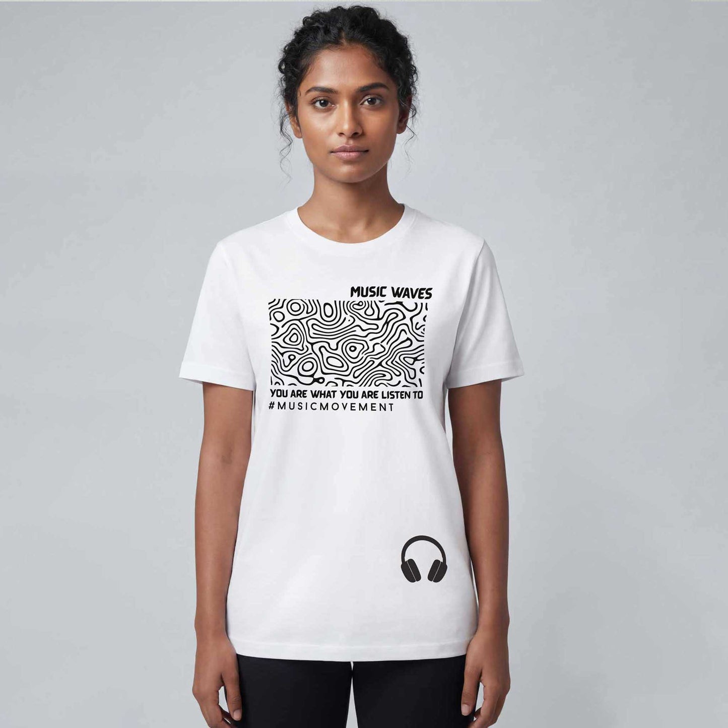 Waves Regular Tshirt White