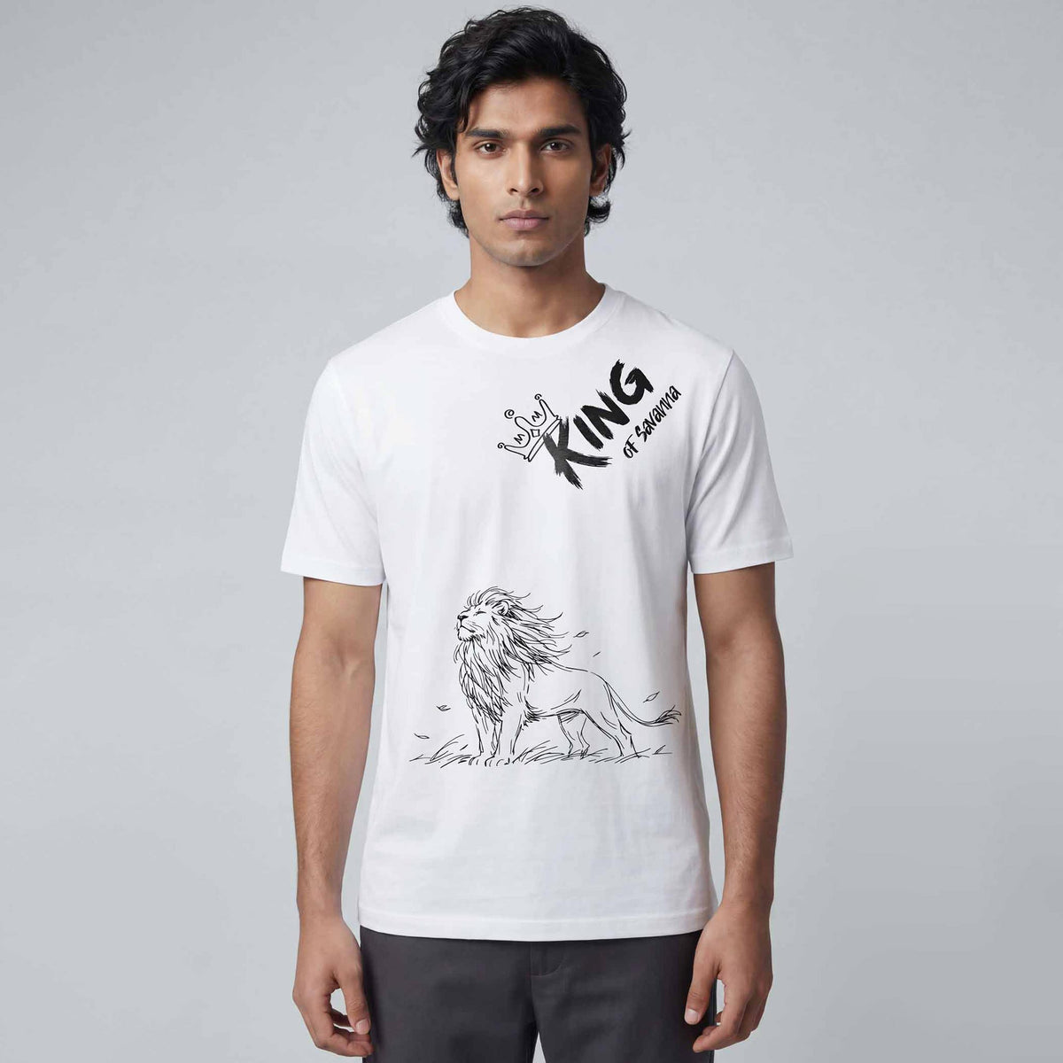 King Regular Tshirt White