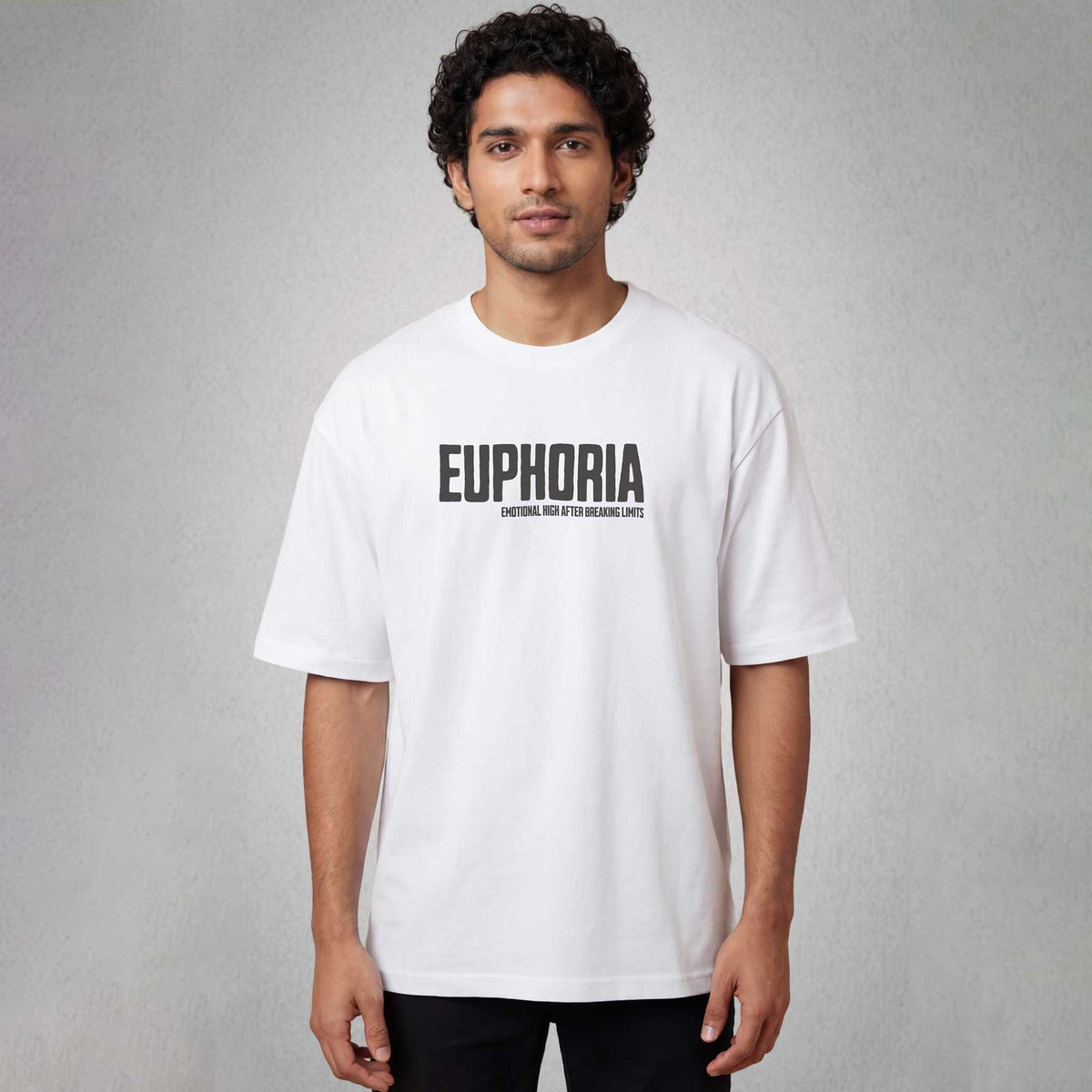 Euphoria Oversized Tshirt White