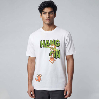 Hang On Regular Tshirt White