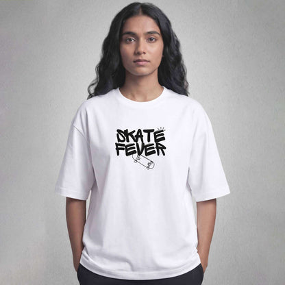 Skate Oversized Tshirt White