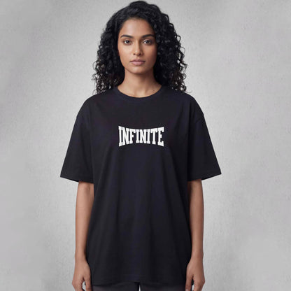 Infinite Oversized Tshirt Black