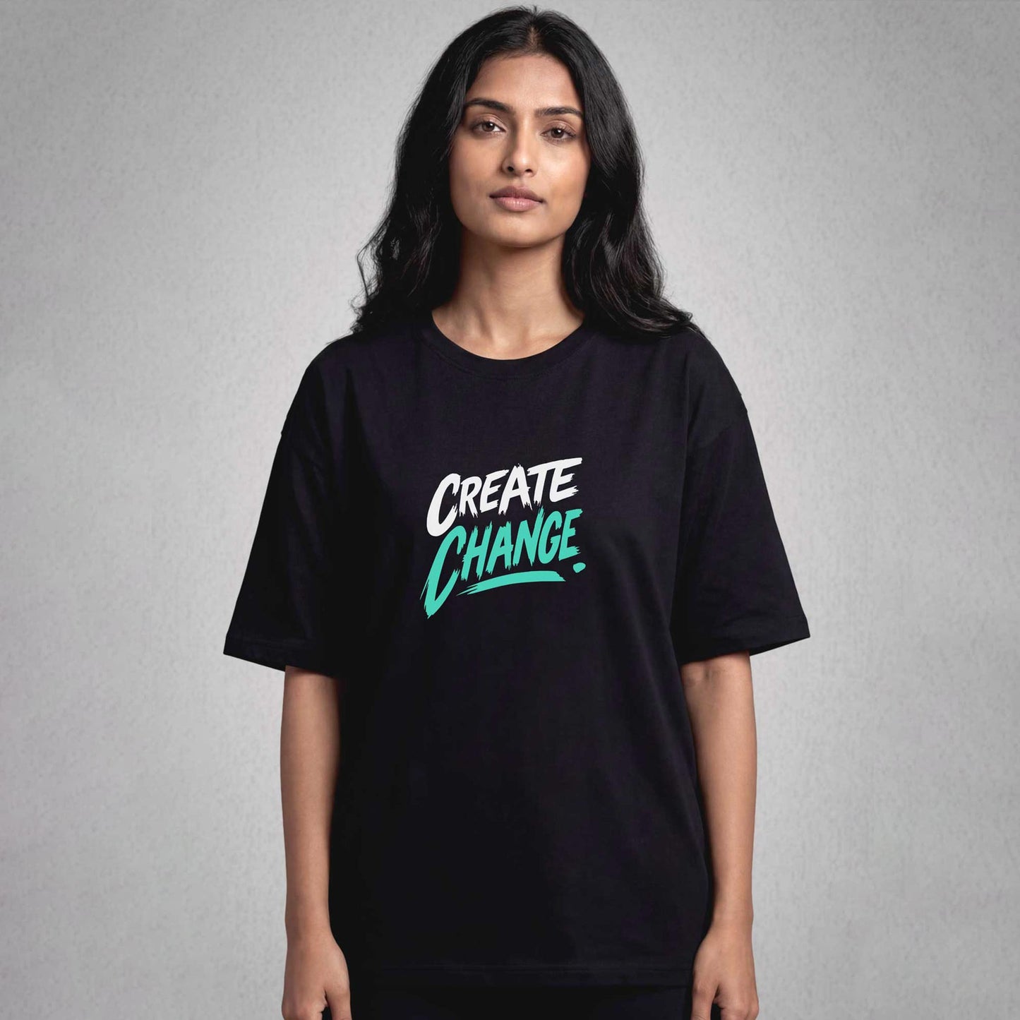 Disrupt Oversized Tshirt Black