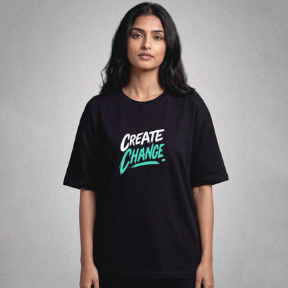 Disrupt Oversized Tshirt Black