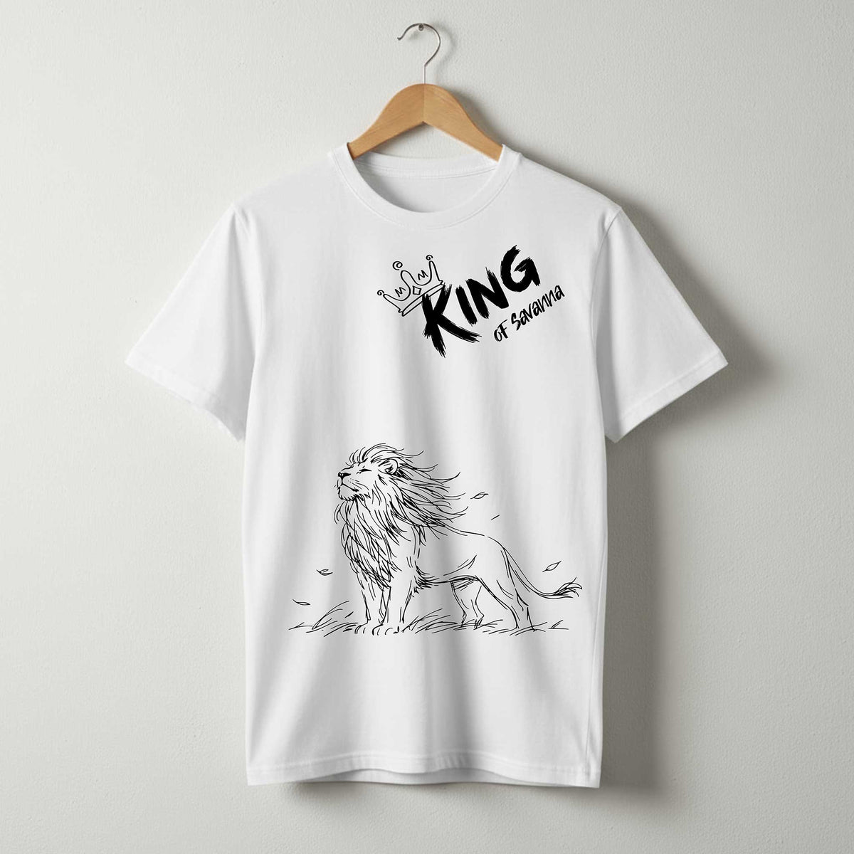 King Regular Tshirt White