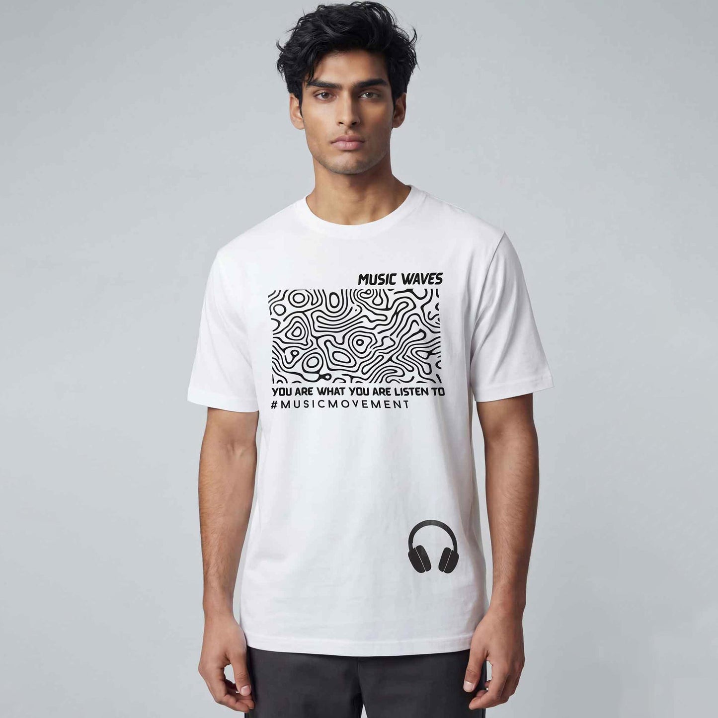 Waves Regular Tshirt White