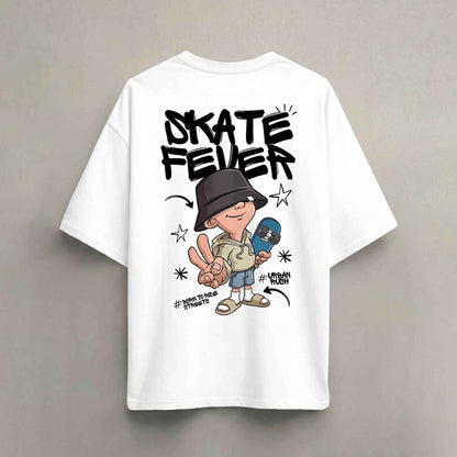 Skate Oversized Tshirt White