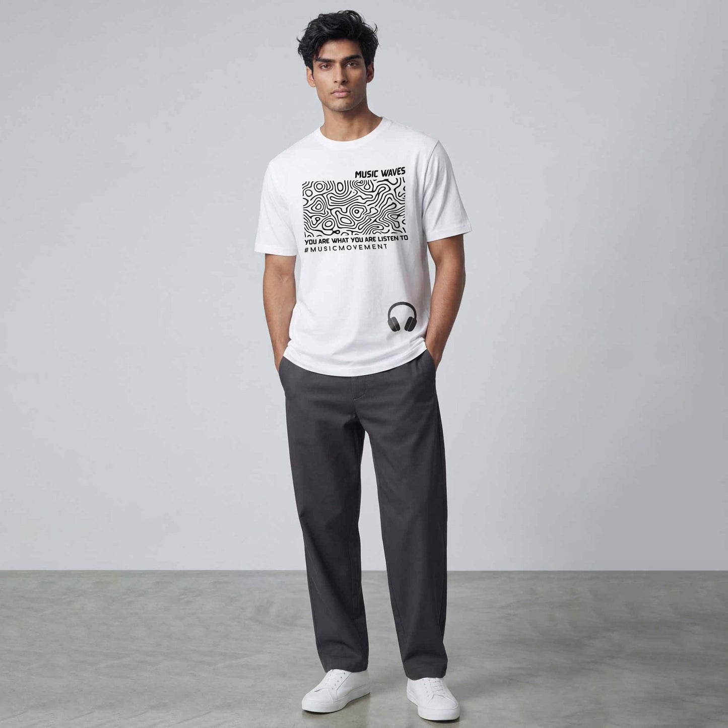 Waves Regular Tshirt White