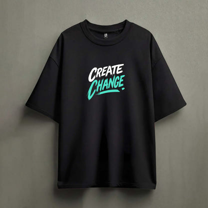 Disrupt Oversized Tshirt Black
