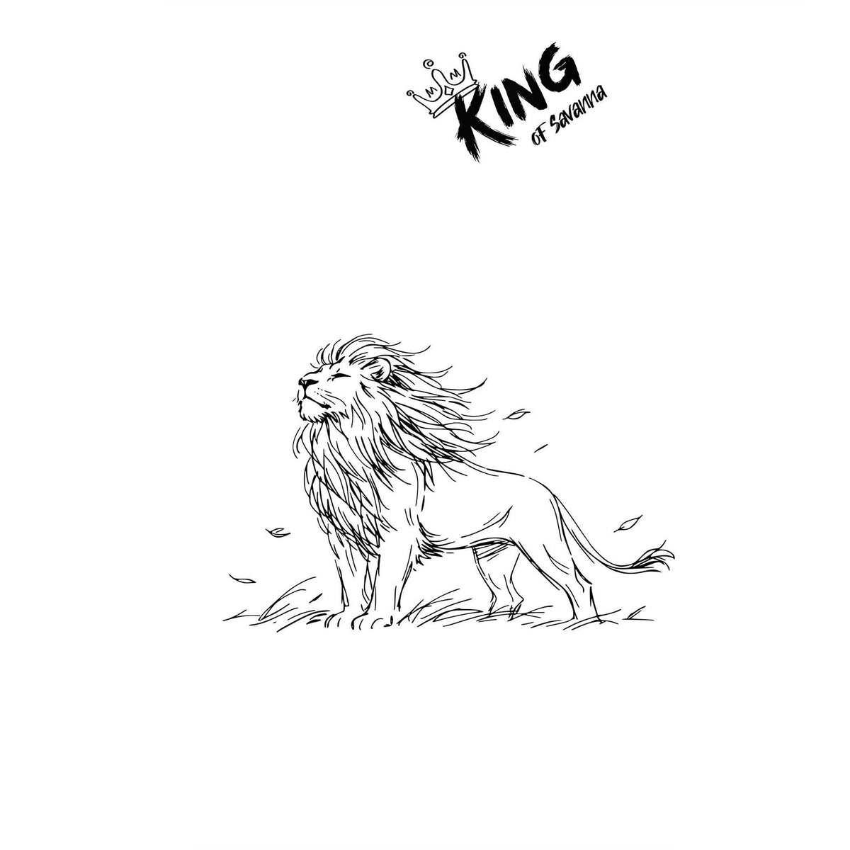 King Regular Tshirt White